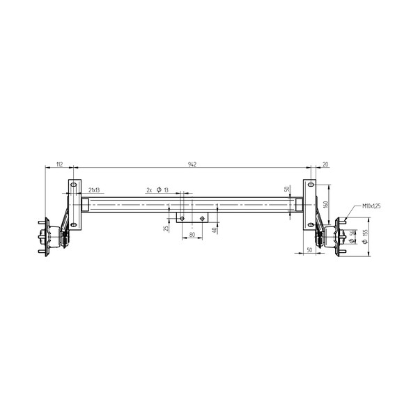 Essieu standard et sur mesure