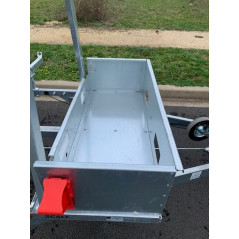 Remorque porte échafaudage