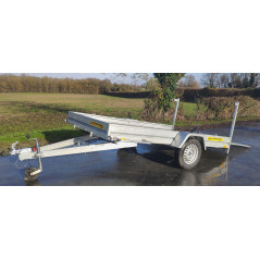 Remorque Plateau Multi-Usage - 303 cm - 2 - AID REMORQUES