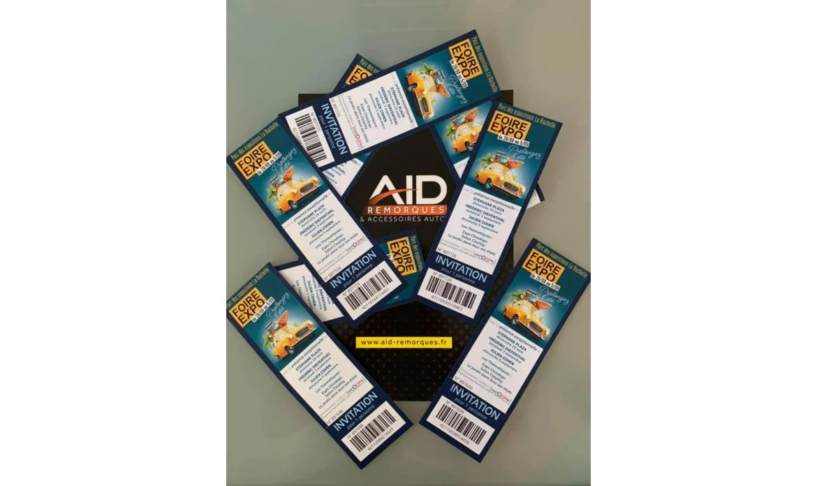 La société AID Remorques sera présente à la Foire de La Rochelle du 28/08 au 5/09.